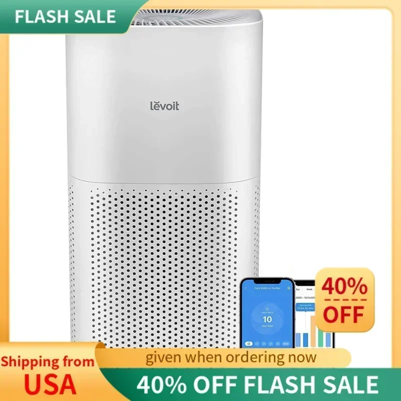 D2BLEVOIT Air Purifiers for Large Room,Covers Up to 3175 Sq. Ft,Smart WiFi and PM2.5 Monitor,3in1 Filter Captures Particles
