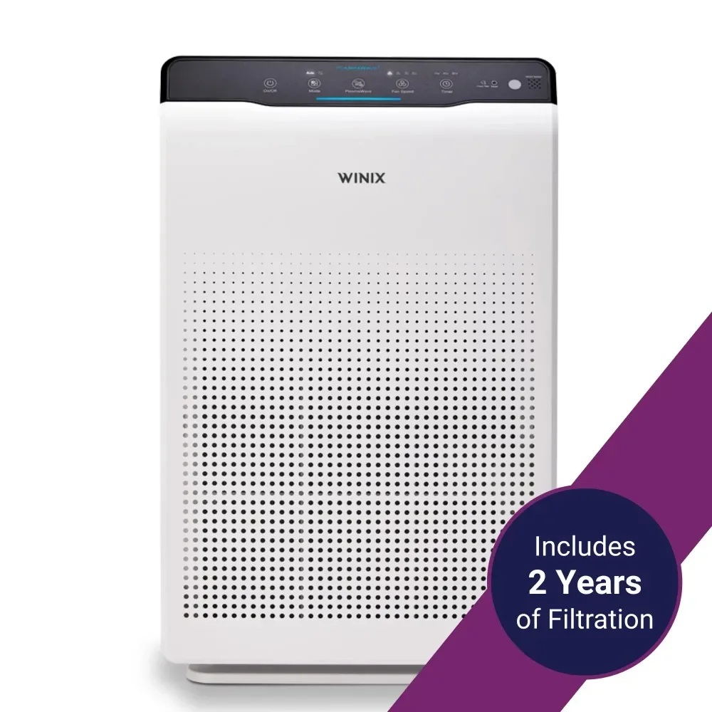 Light Sensor Ultra Silent 4-Stage Air Purifier With 2 Years of Filters and PlasmaWave Technology Home Small Appliance Household